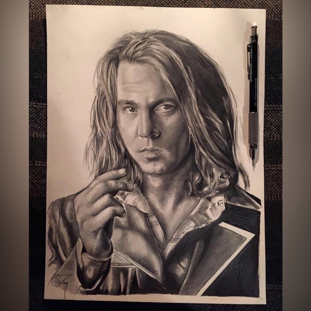 JOHNNY DEPP DRAWING